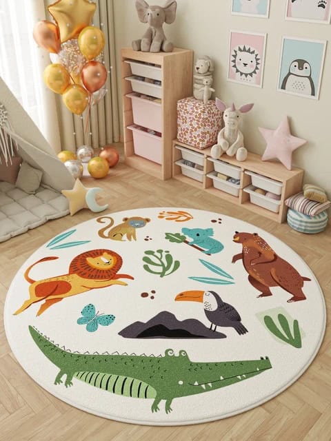 tapis animaux jungle