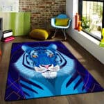 Tapis Tigre Bleu